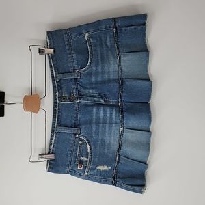 Denim Mini Skirt